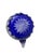 Art Deco Vintage Nachtmann Traube Cobalt Blue Cut to Clear Punch Cup Grape Design Euc For Sale - Image 3 of 12
