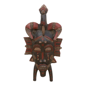 Ijo Ancestral Painted African Mask