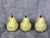 Vintage Trompe l'Oeil Ceramic Art Studio Pottery Pear Fruit Sculptures Set of 3 For Sale - Image 4 of 13