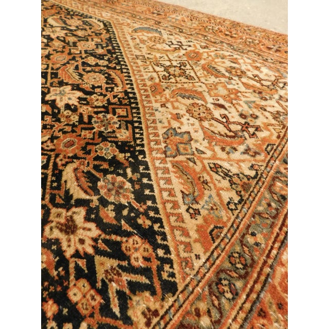 Antique Persian Qashqai Rug For Sale - Image 10 of 13