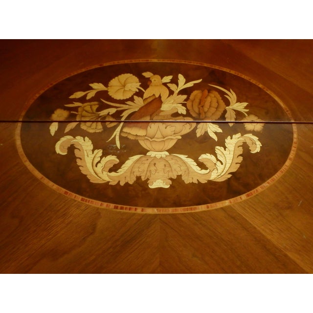 Ladies Secretaire with Flowers and Birds, 1890s For Sale - Image 15 of 18