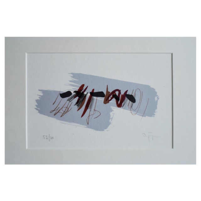 Lars Sjögren, Composition, 1970s, Color Lithograph, Framed For Sale