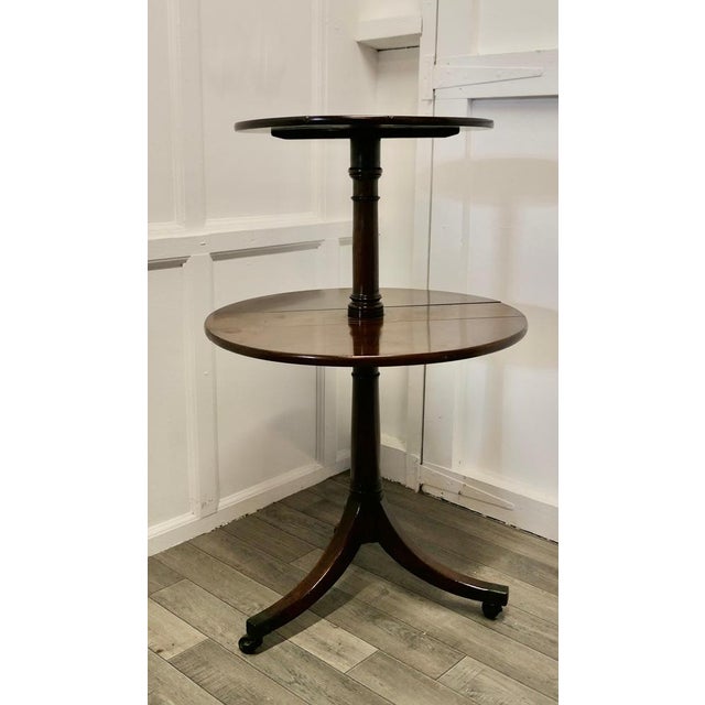 Wood Victorian Walnut Gueridon Cake Stand, 1890s For Sale - Image 7 of 9