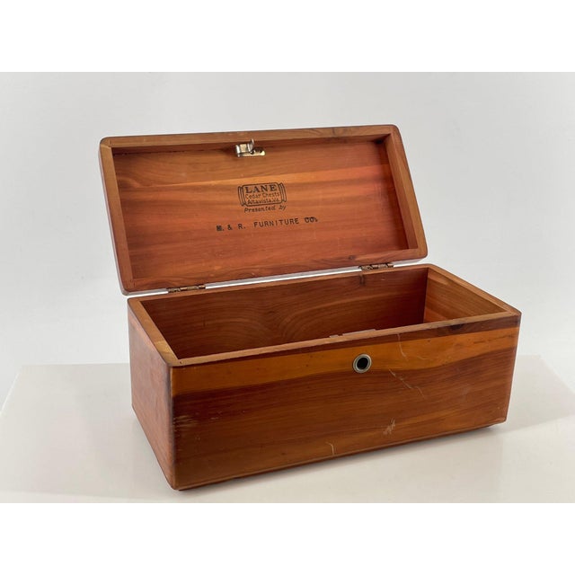 Vintage Lane Cedar Dresser Jewelry Trinket Chest on Flyp. This particular 1940s piece is a classic collectible, often...