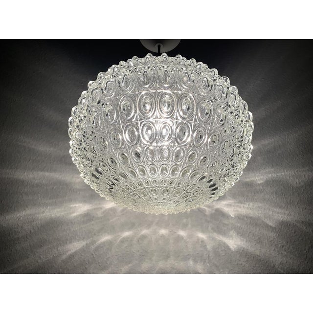 1970s Bubble Glass Pendant Lamp, 1970s For Sale - Image 5 of 10