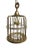 Embark on a journey into vintage charm with the beguiling allure of a Miniature Brass Birdcage, a treasure from...