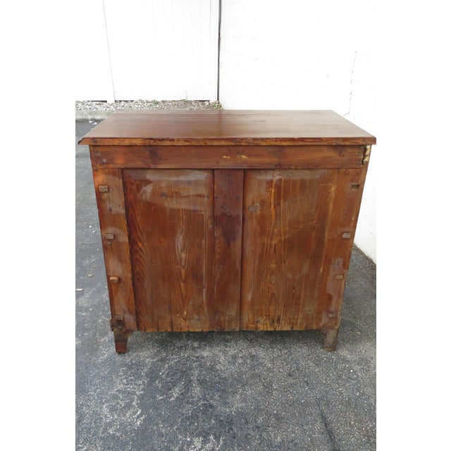 Early 1800s Burlwood Low Dresser 6231 For Sale - Image 4 of 18