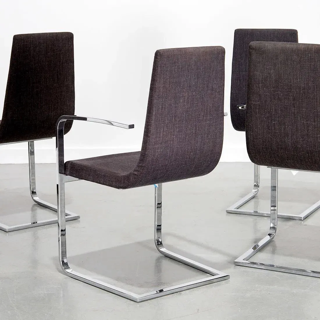 椅子 Calligaris set of 2 Set 6 Calligaris Cruiser Cantilever Dining Chairs | Chairish