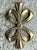 Vintage Regency Brass Bow Trivet For Sale In West Palm - Image 6 of 6