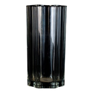 Flower Glass Vase, Italy, 1970s For Sale