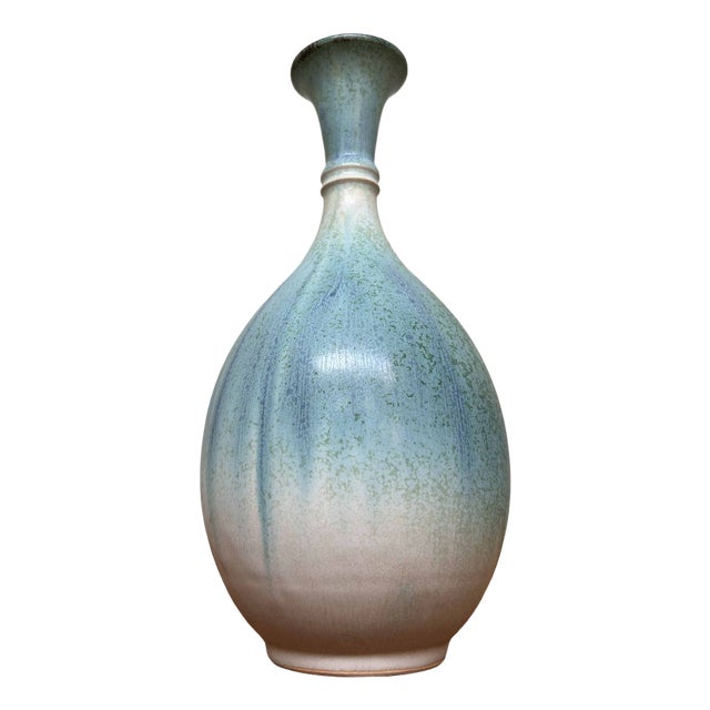 Kiyomizu Ware Ikebana Flower Vase, 1960s For Sale
