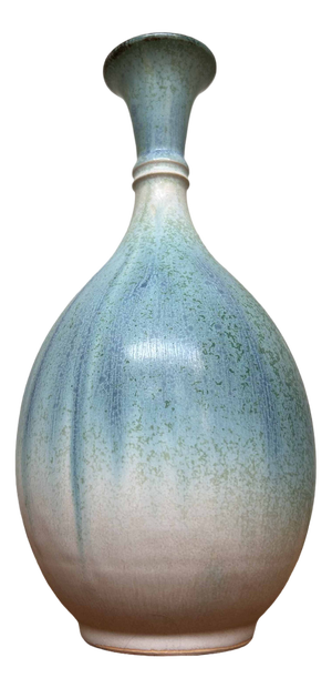 Kiyomizu Ware Ikebana Flower Vase, 1960s
