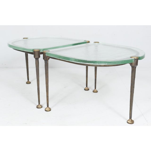 Vintage German Brutalist Coffee Tables by Lothar Klute, 1980s, Set of 2 For Sale - Image 15 of 15