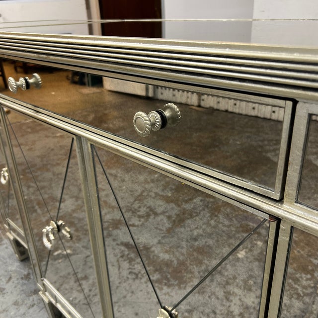 Horchow Zhong Shun Wood Art Co. Mirrored Sideboard Chairish