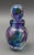 Andrew Shea Signed Hand Blown Art Glass Swirl Perfume Bottle With Dauber. Measures approximately 2 1/2" diameter, 3 7/8"...