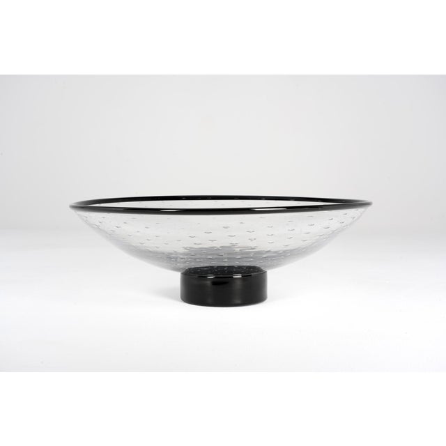 Art Deco Modernist Bowl by Gunnel Nyman for Riihimaki / Riihimaen Lasi Oy, 1930s For Sale - Image 3 of 10