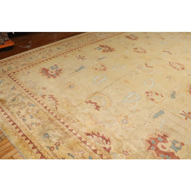 Traditional Early 21st Century Oversize Traditional Pishawar Rug - 13'2" x 19'8" For Sale - Image 3 of 15