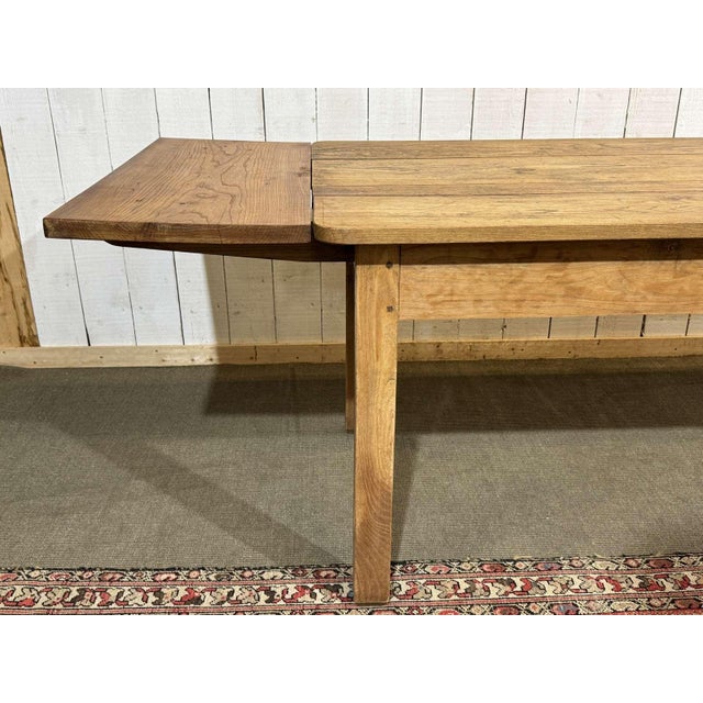 Extendable Oak Table with Gothic Decoration, 1930s For Sale - Image 9 of 18
