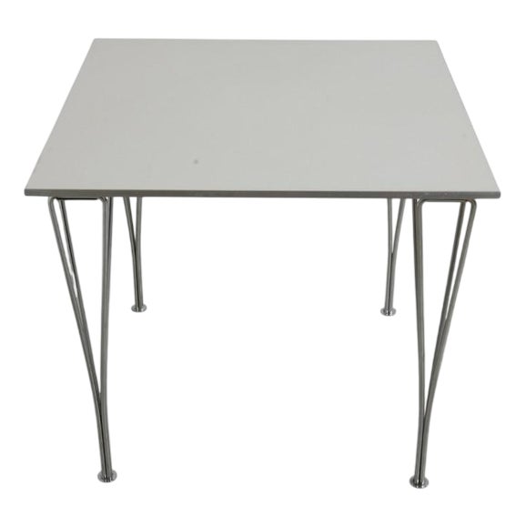 Square Dining Table by Piet Hein, 1990s For Sale
