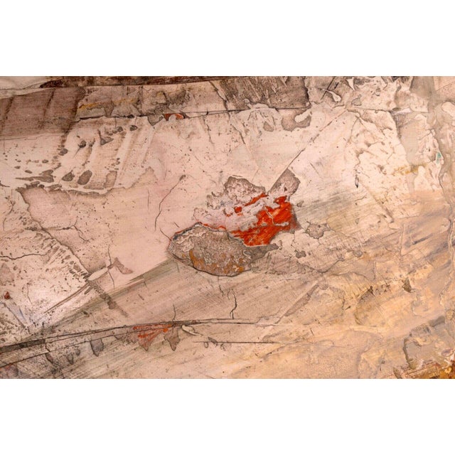 Plastic Ljubo Biro Untitled Woman and Dolphin Modern Acrylic Painting on Masonite 1960s For Sale - Image 7 of 10