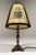 Vintage Hunting Scene Table Lamp in Brass, 1950s For Sale - Image 13 of 18