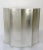 Sirmos Vintage C.1980's Sirmos Silver Leaf Doric Column Drum Side, Accent Table For Sale - Image 4 of 13
