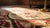 Splendid White Ivory and Red Wine Color With Unique Geometric Design Antique Needlepoint Rug For Sale - Image 9 of 10
