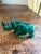 Contemporary Malachite Rhinoceros Figurine For Sale - Image 3 of 6