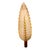 Art Deco Ezan Glass Feather Wall Sconces from Atelier Petitot, France, 1935, Set of 2 For Sale - Image 3 of 8