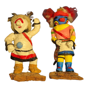 Mid 20th Century Tourist Cochina Dolls by Native Artists