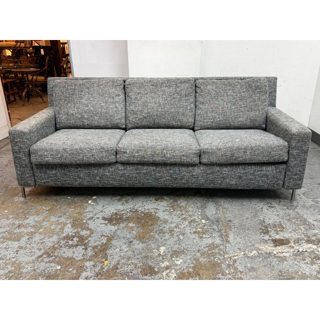 American King Size American Leather Bryson Comfort Sleeper Sofa For Sale - Image 3 of 12