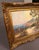 Abstract Antique Landscape Painting Signed Sea Dushesye, Pathway by the Water With Horse and Carriage For Sale - Image 3 of 7