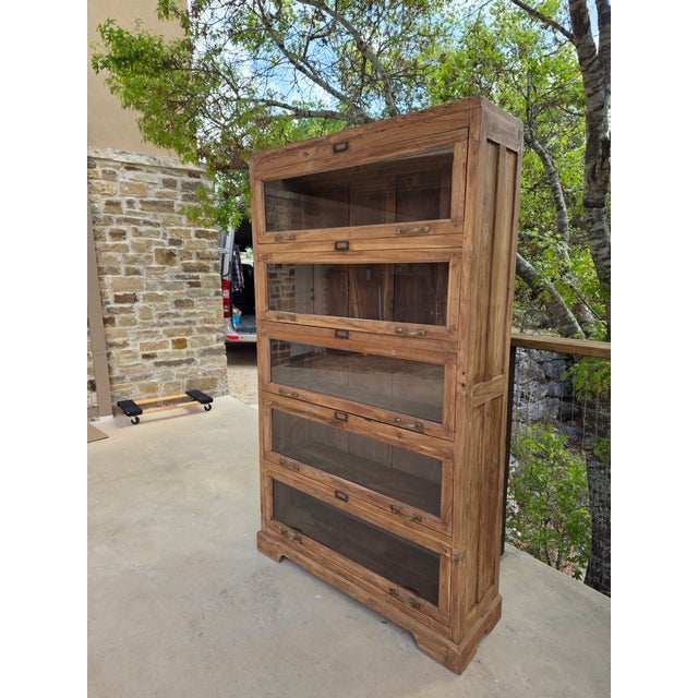 Mercantile Collector Display Case Bookcase For Sale In San Antonio - Image 6 of 12
