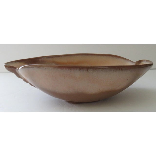 Vintage Frankoma Pottery Plainsman Brown Satin 11" Oval Vegetable Bowl #202 Excellent vintage condition. Clean. No damage....