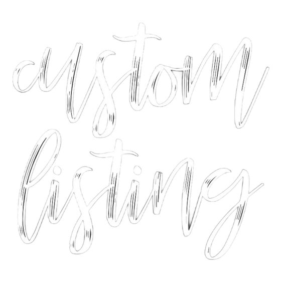 Custom Lisitng for ChairishUser_1dernb For Sale