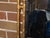 Midcentury Italian Gilt Faux Bamboo Mirror with Beveled Glass For Sale - Image 9 of 10