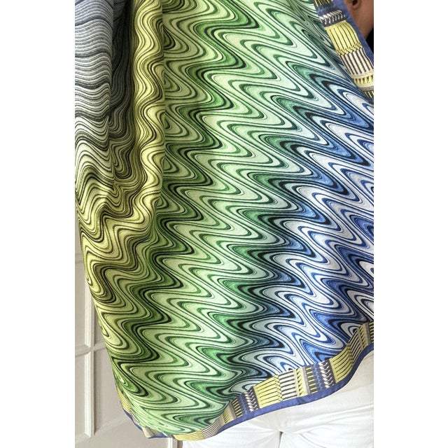 2000 - 2009 Vintage Missoni Silk Scarf For Sale - Image 5 of 8