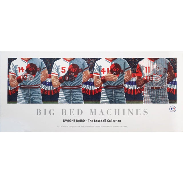 1994 American Baseball Poster, Big Red Machines, Baseball (Mlb Cincinnati Reds) For Sale