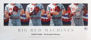 1994 American Baseball Poster, Big Red Machines, Baseball (Mlb Cincinnati Reds)