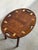 Wood Vintage Scandinavian Mid Century Modern Transforming Wooden Tray Table For Sale - Image 7 of 9