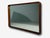 Edmond J. Spence, Large Wall Mirror, Walnut, Sweden, 1950s For Sale - Image 4 of 7
