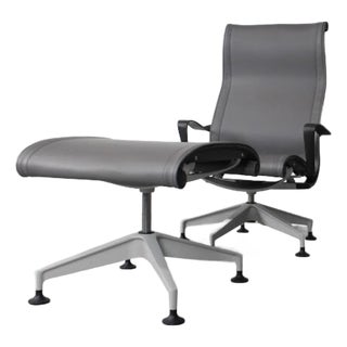 Herman Miller Setu Lounge + Ottoman For Sale