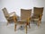 Mid-Century Modern Lounge Chairs with Velour Fabric, 1960s, Set of 3 For Sale - Image 11 of 11