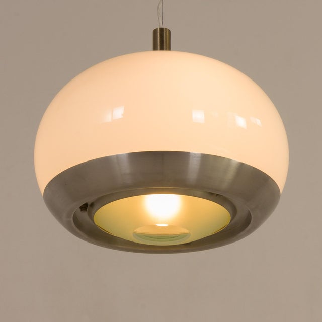 Pia Guidetti Crippa Large Pedant Lamp by Pia Gudietti Cripa for Lumi Milano, Italy, 1970s For Sale - Image 4 of 13