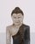 Wood Buddha Figure in Carved Wood, Thailand, 1920 For Sale - Image 7 of 10