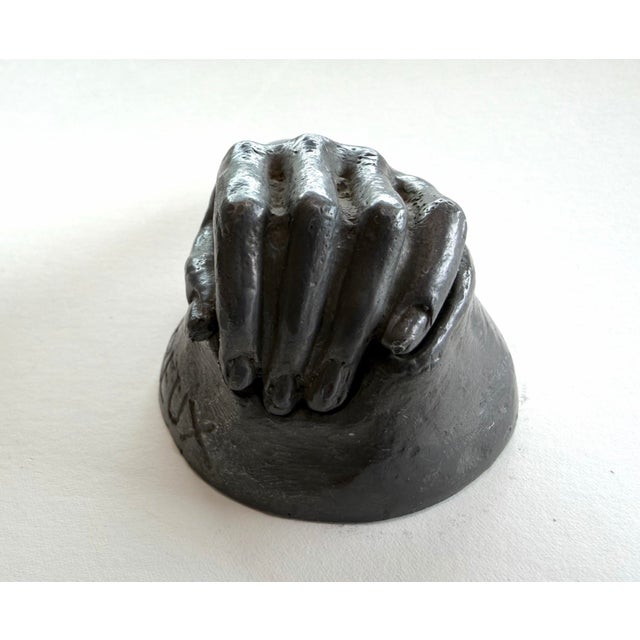 American Robert Graham Deveruex Hand Sculpture 1982 Signed For Sale - Image 3 of 11