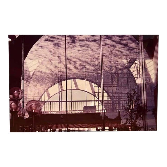 Architectural Reflection Photograph #1 by Shirley Bleviss For Sale