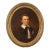 Antique 19c Portrait Oil Painting of a Boy in a Giltwood Frame For Sale