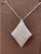 3.5 Carat VS/E Quality Diamond Pendant Necklace in 14 Karat White Gold For Sale - Image 9 of 18