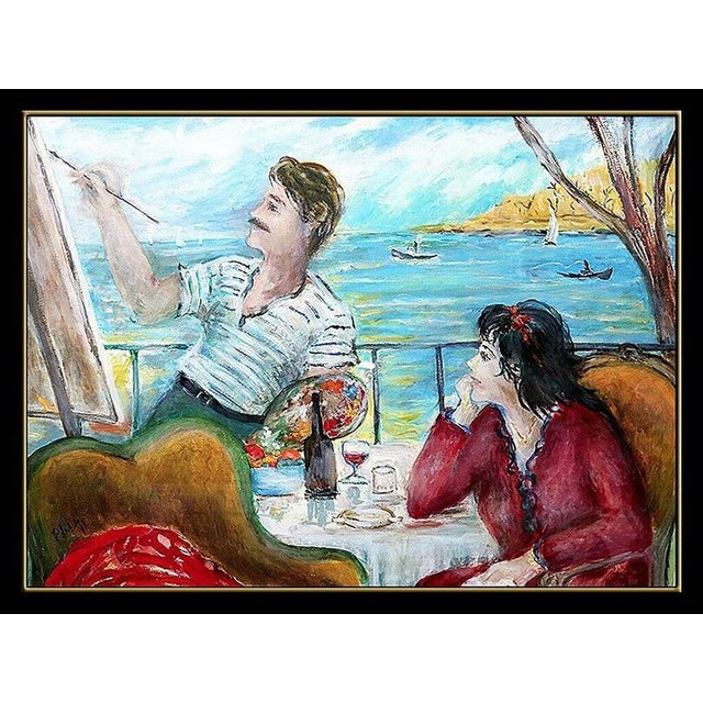 Message us to inquire about custom framing options! (Included for free with every purchase) The artwork listed here is a...